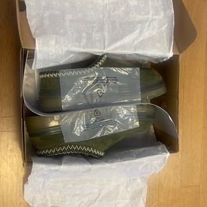 These shoes have never been worn before and are still in the box